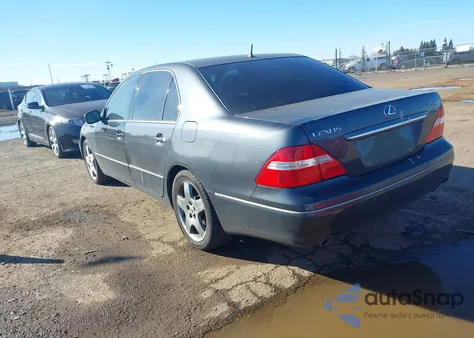 2006 Lexus Ls 430 from USA, damaged, VIN JTHBN36F665040830